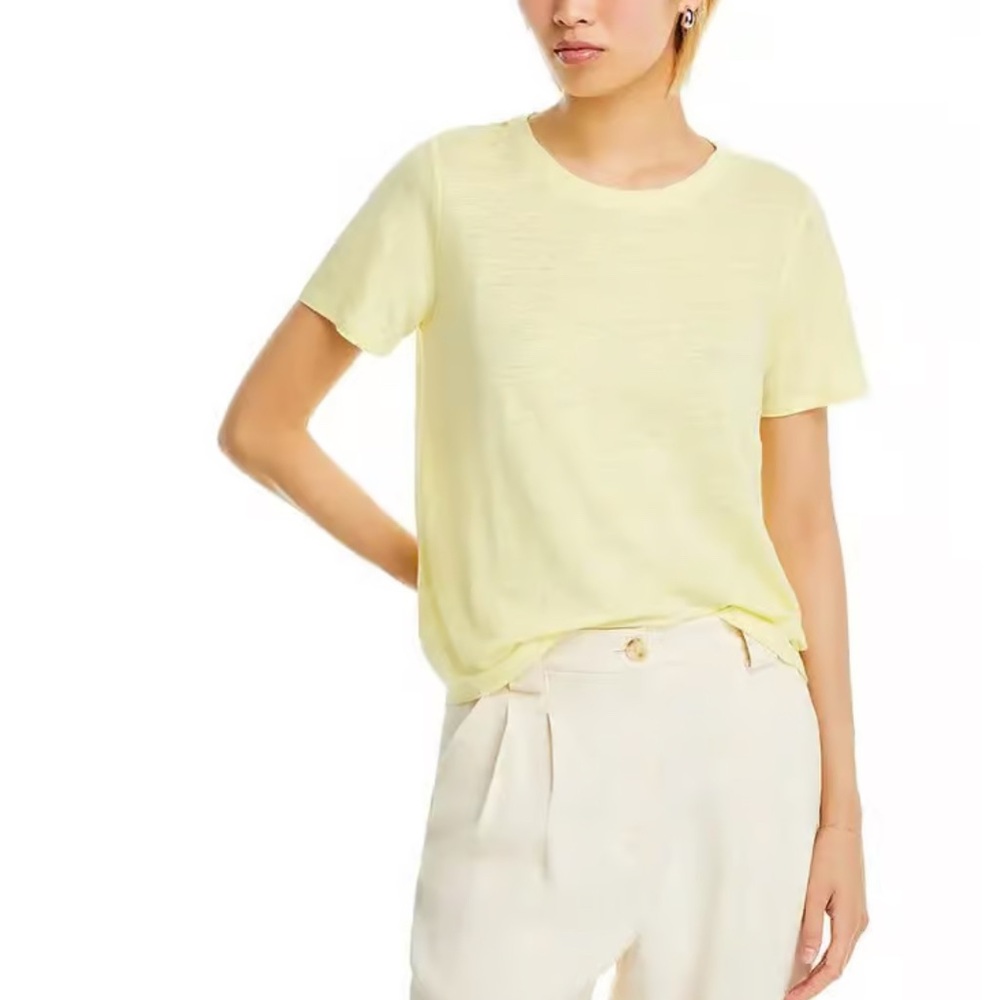 Eileen Fisher Linen Crewneck Tee Size: XS/TP